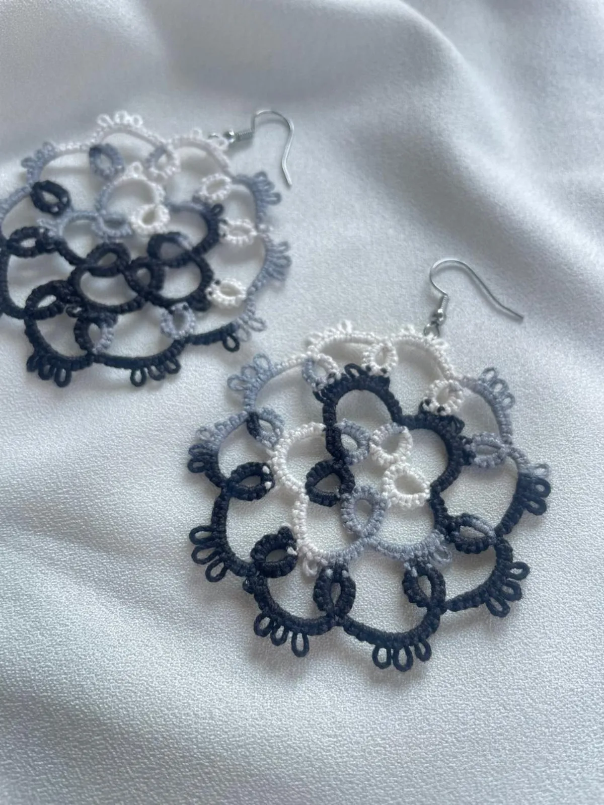 Monochrome Melody Earrings