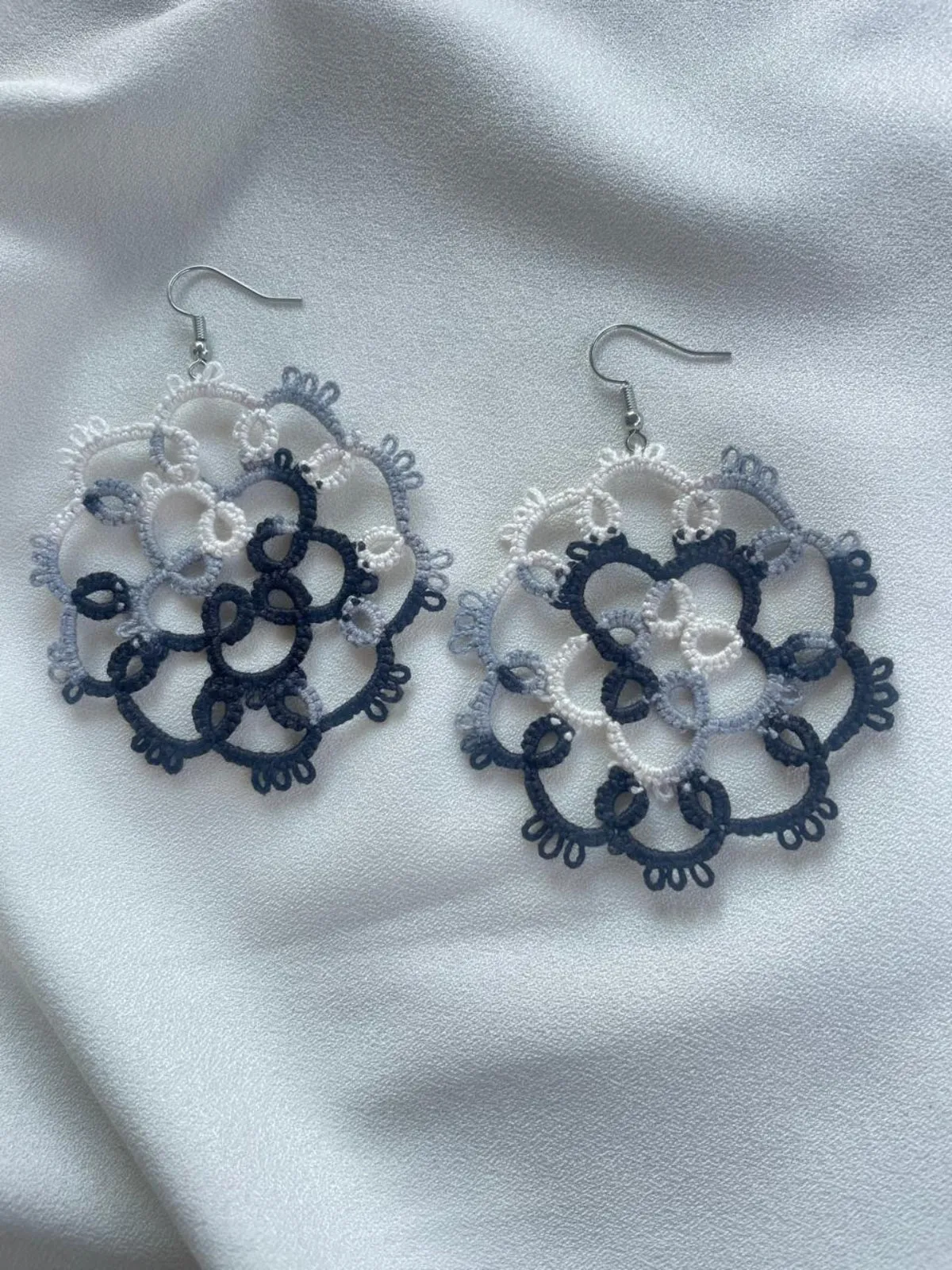 Monochrome Melody Earrings