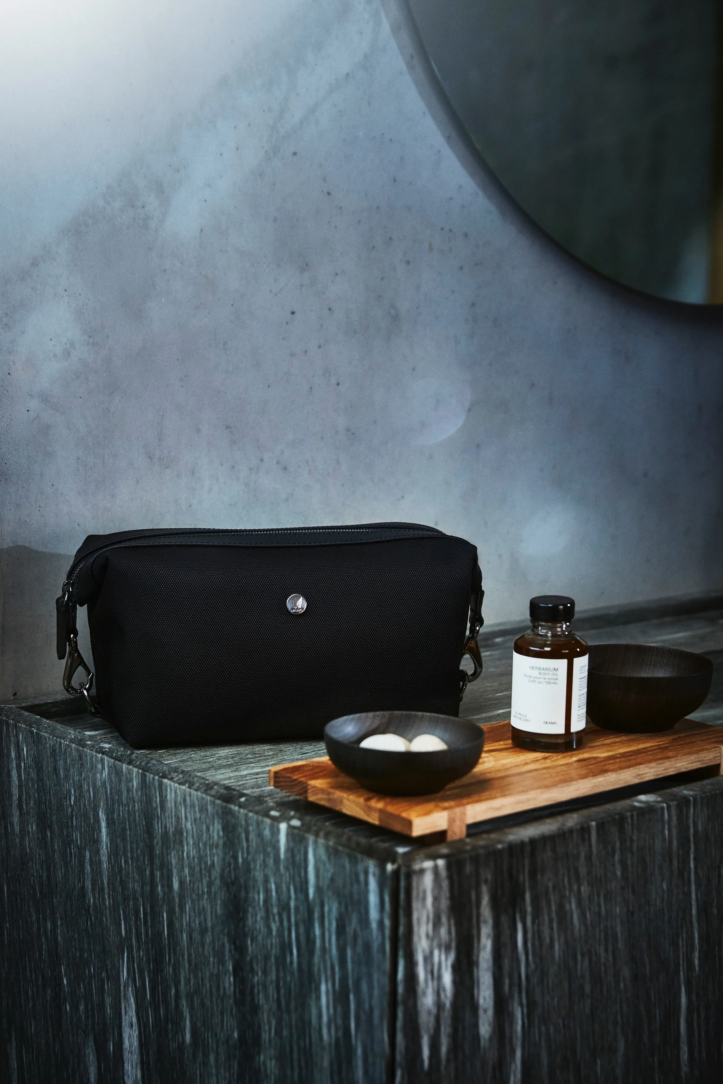 M/S Washbag – Shelter Green/Black
