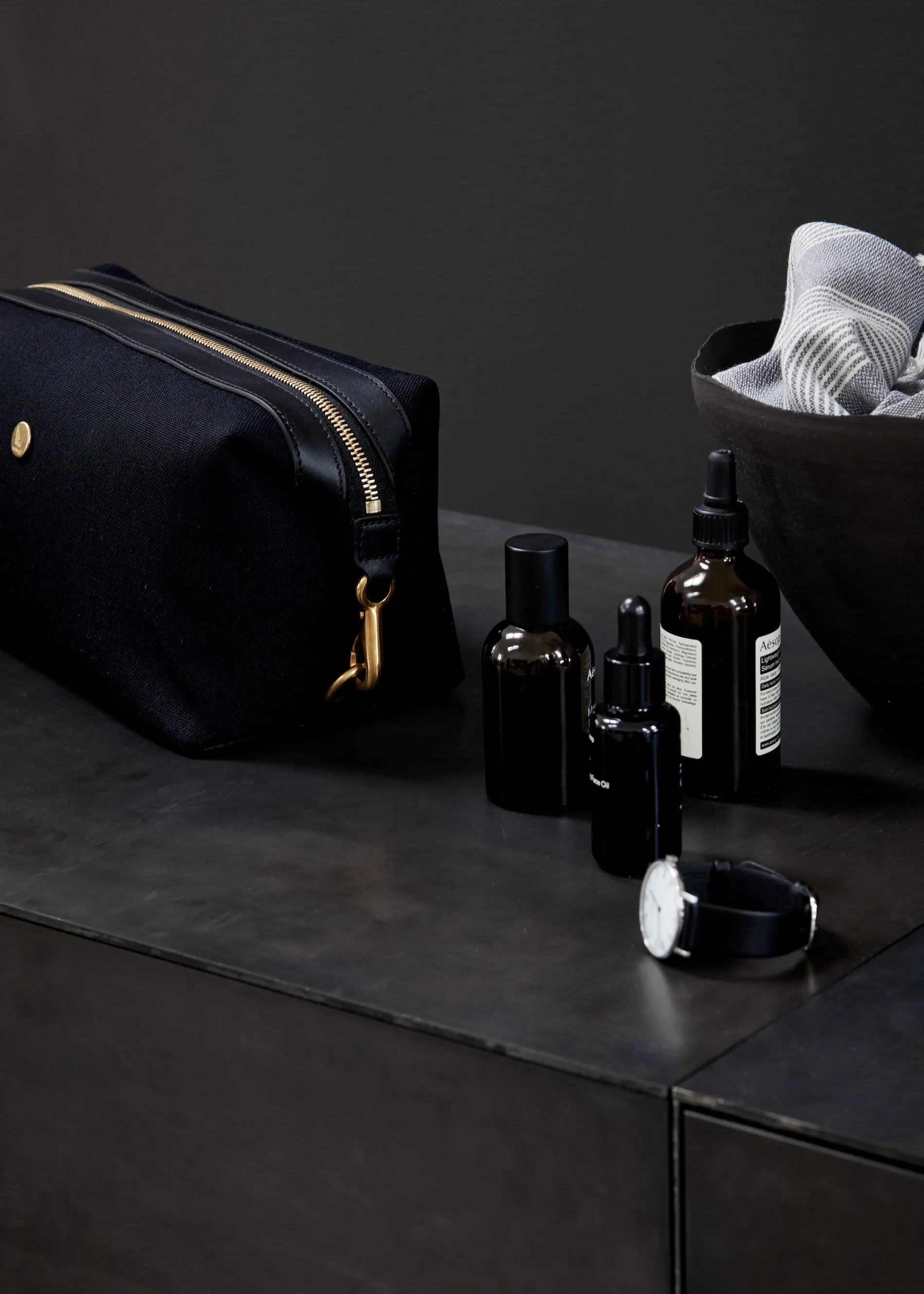 M/S Washbag – Shelter Green/Black