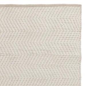 Nadu Wool Rug [Natural white]