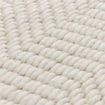 Nadu Wool Rug [Natural white]