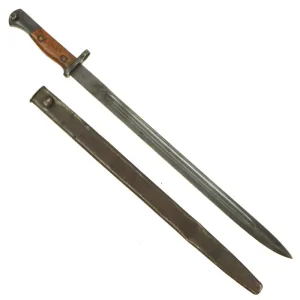 Original Chinese WWII Zhong Zheng Shi Model 1924 Mauser Bayonet