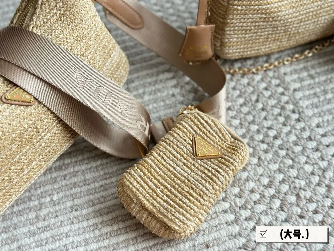PD291 Prada Re-Edition 2005 Crochet Mini/Small Bag