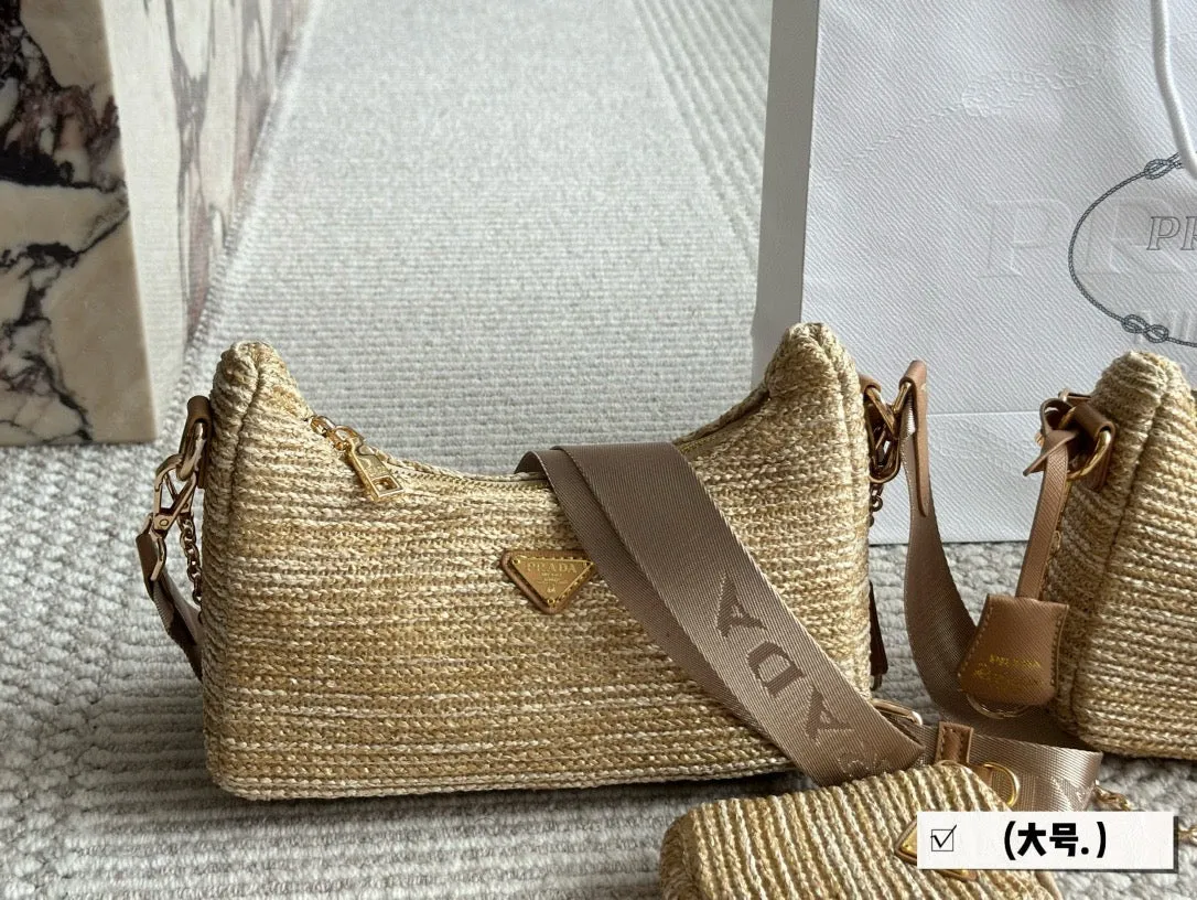 PD291 Prada Re-Edition 2005 Crochet Mini/Small Bag
