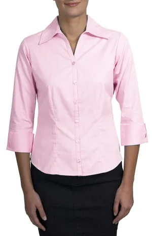 Port Authority - Ladies 3/4 Sleeve Open Neck Blouse.  L629