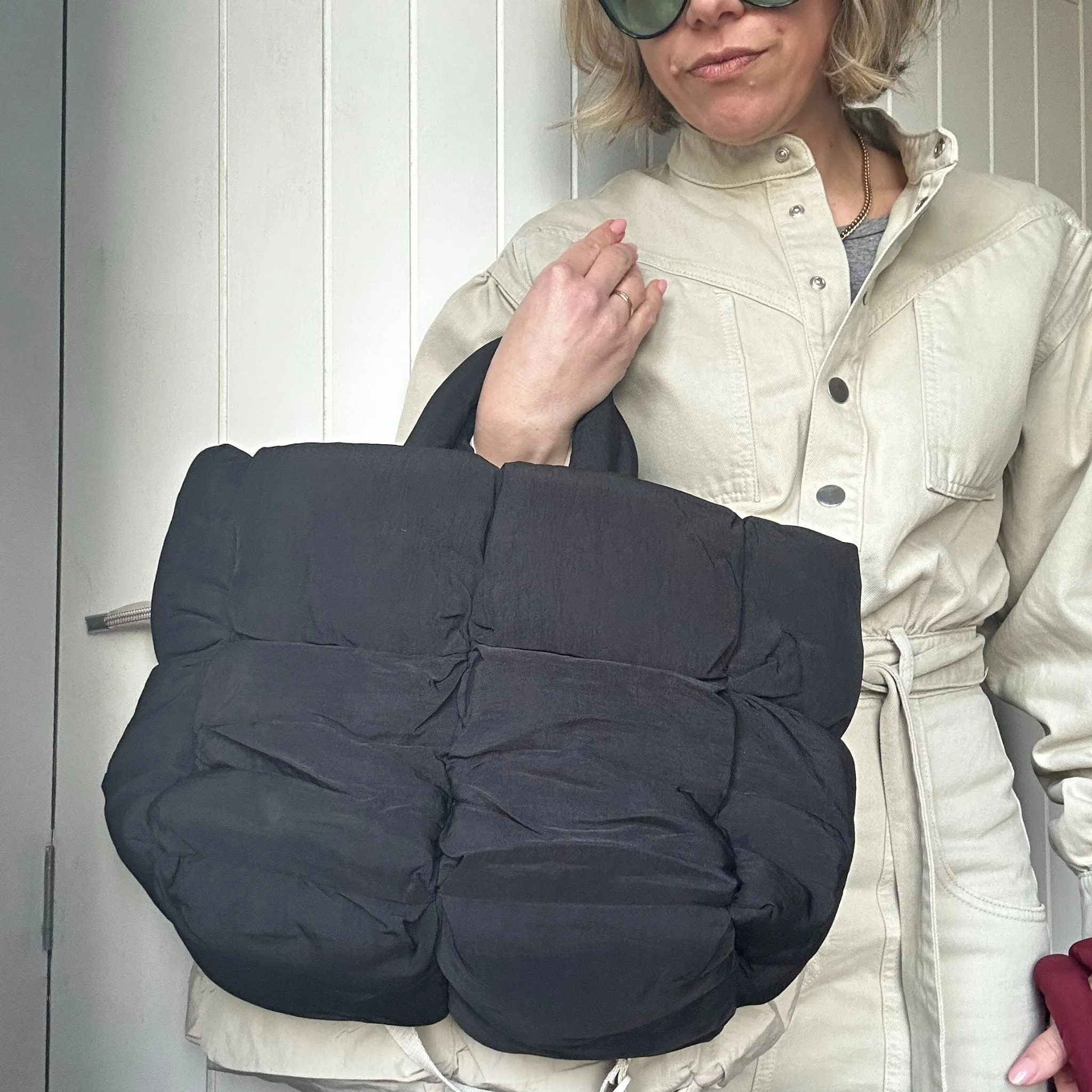 Quilted Squares Bag
