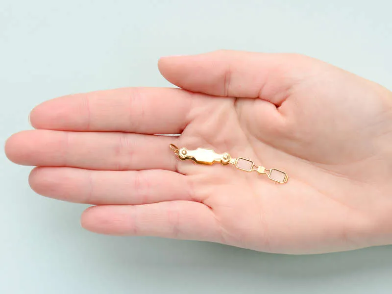 Rare Tiny Workable Gold Lorgnette Charm