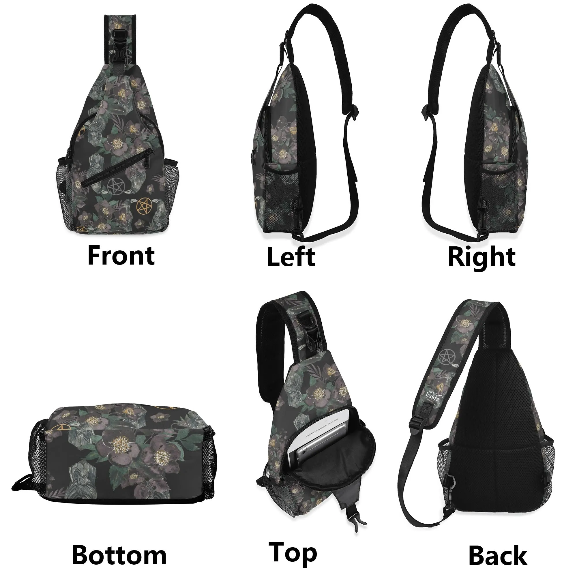 Ravens Hellbore Crossbody Bag