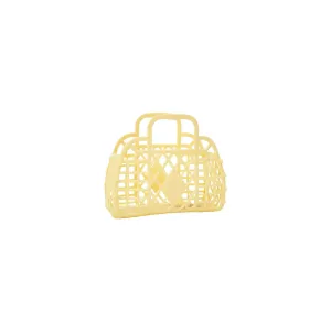 Retro Basket Jelly Bag - Mini Yellow