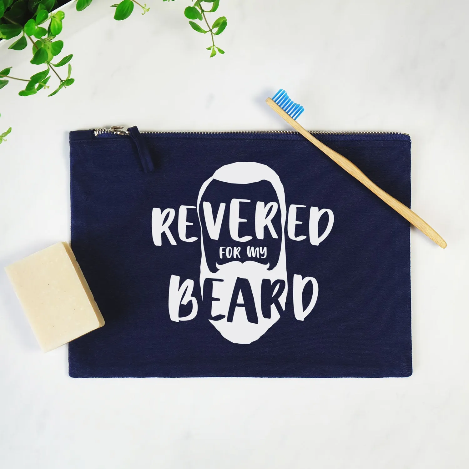 Revered For My Beard Washbag