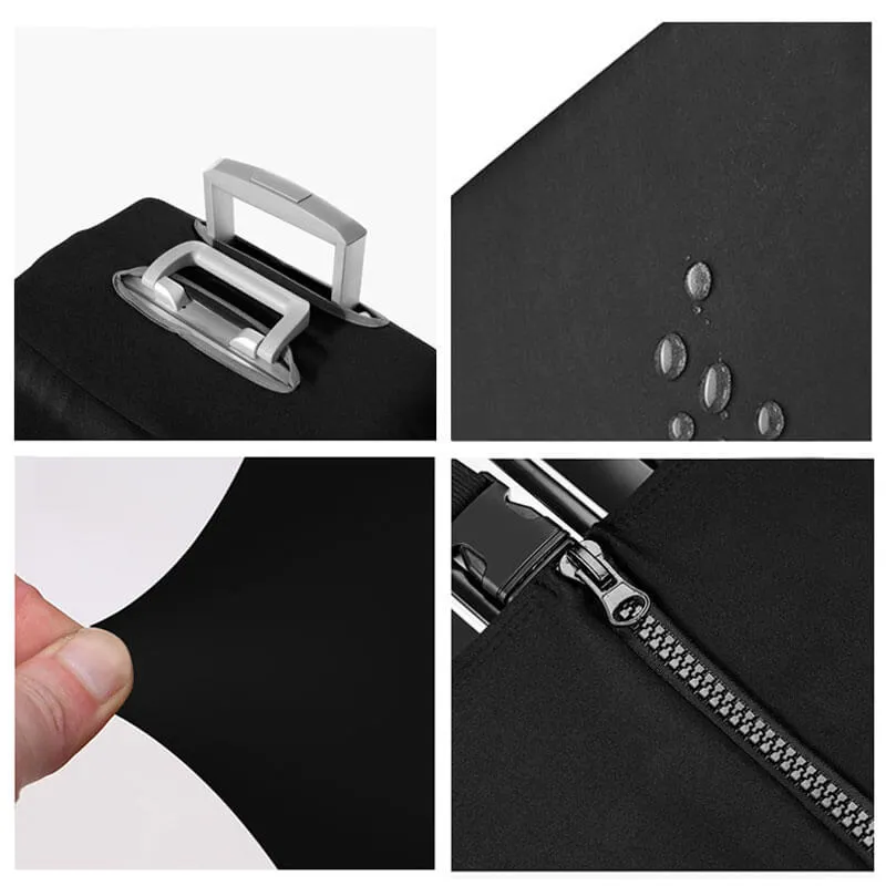 Riveted Black | Standard Design | Luggage Suitcase Protective Cover