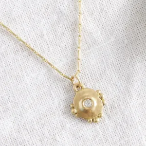 Roamer Diamond Pendant Necklace