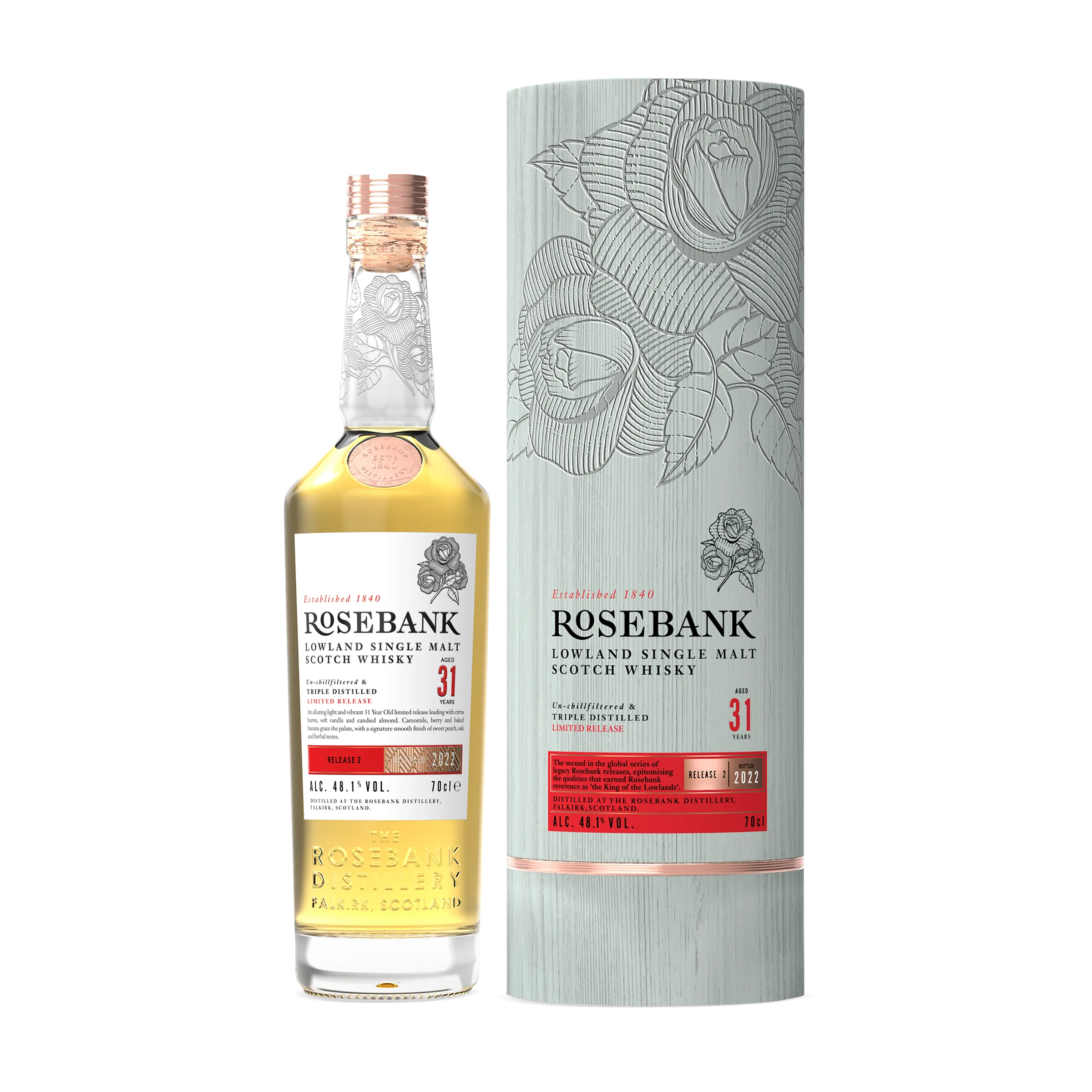 Rosebank 31YO Single Malt Scotch Whisky Release No. 2