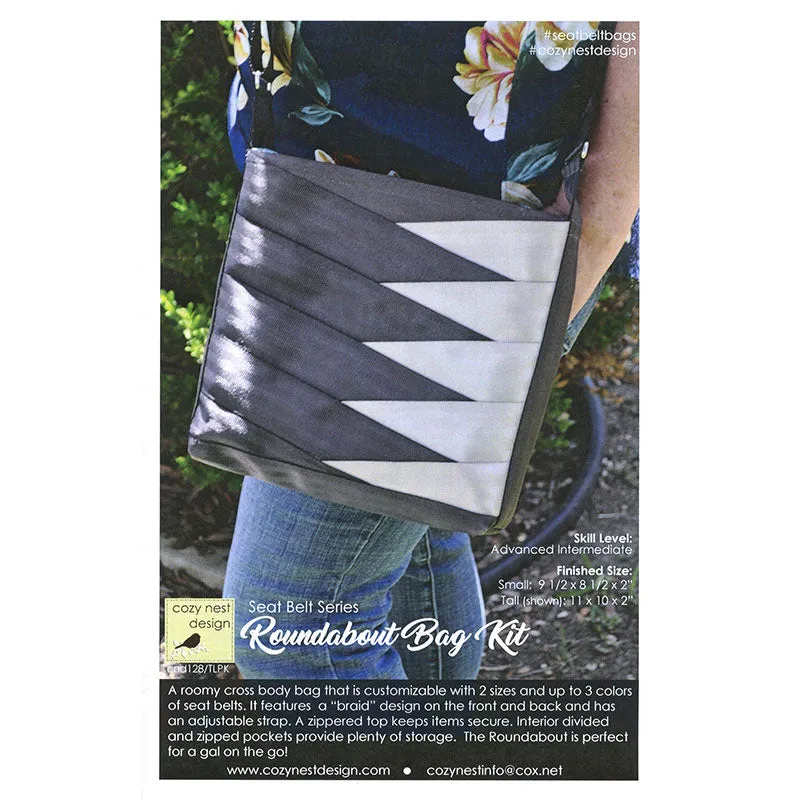 Roundabout Bag Seat Belt Kit - Tall Cocoa/Sand
