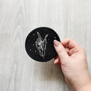 Seam Ripper Screen Printed Iron on Patch