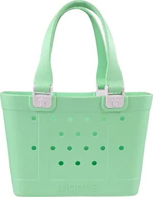 Simply Southern Mini Solid Tote- Lime