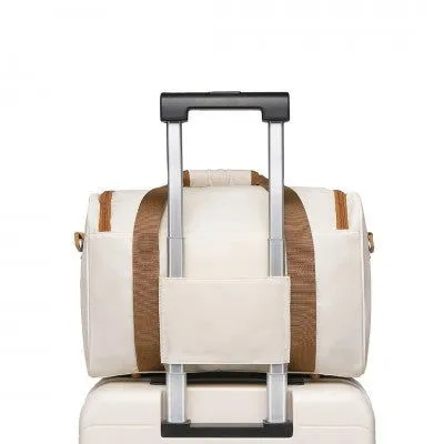 Spacious Travel Crossbody Bag (Available in Cream/Green/Pink)