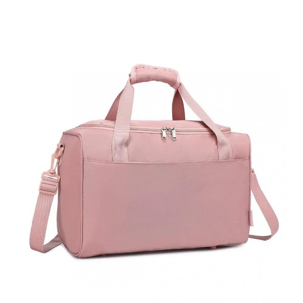 Spacious Travel Crossbody Bag (Available in Cream/Green/Pink)