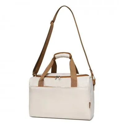 Spacious Travel Crossbody Bag (Available in Cream/Green/Pink)