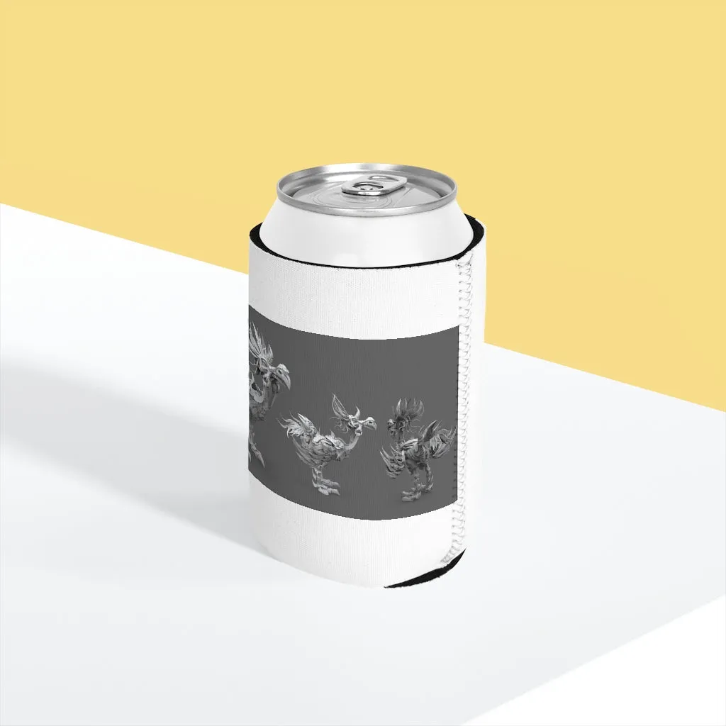 Squawkers the Ostrich Mount Can Cooler Sleeve