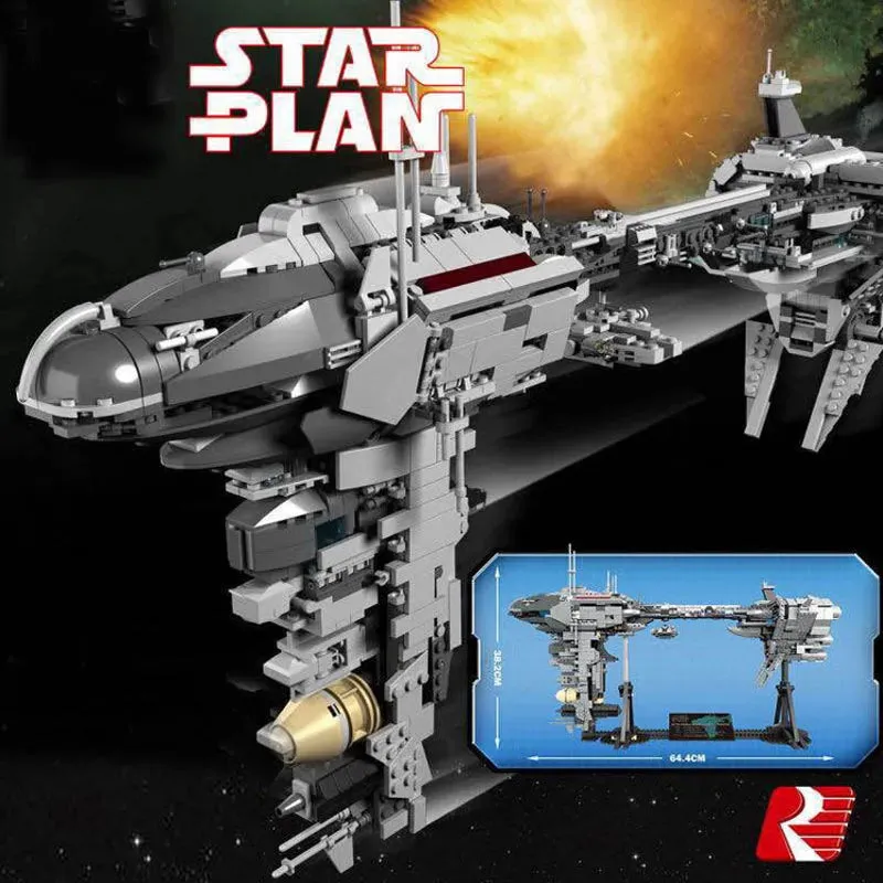 Star Wars MOC Nebulon-B Medical Frigate Bricks Toy 05083