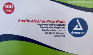Sterile Alcohol Prep Pads (Box 100)