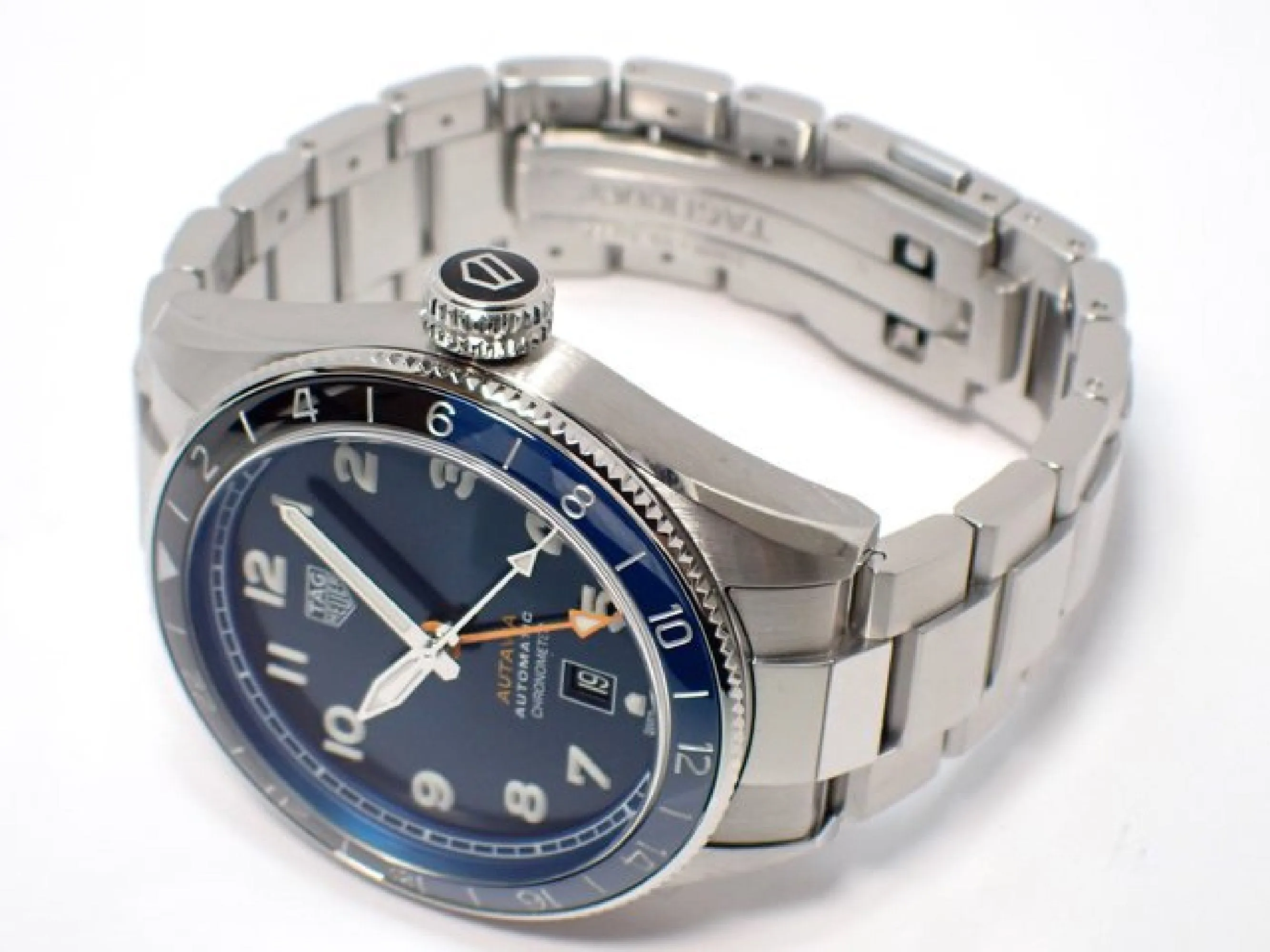 TAG HEUER Autavia 60 Anniversary Anniversary GMT '22  leather belt Mens 181126464