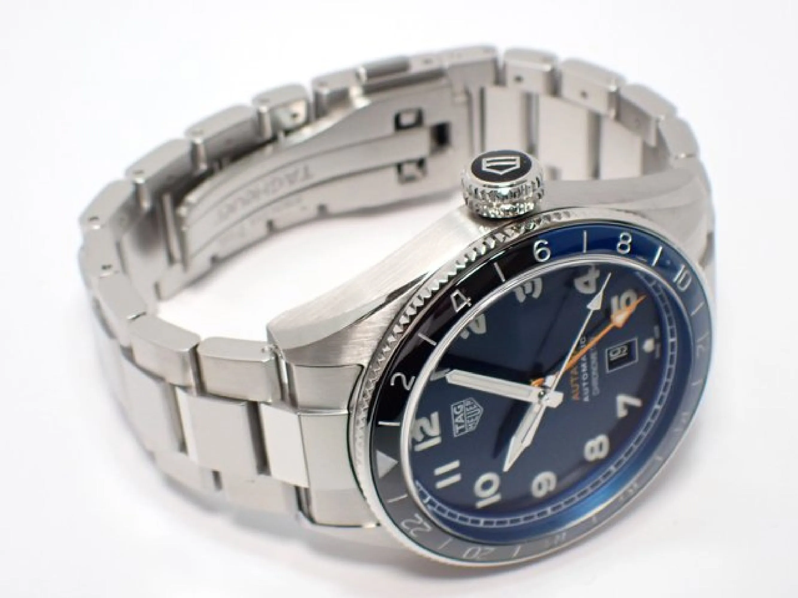 TAG HEUER Autavia 60 Anniversary Anniversary GMT '22  leather belt Mens 181126464