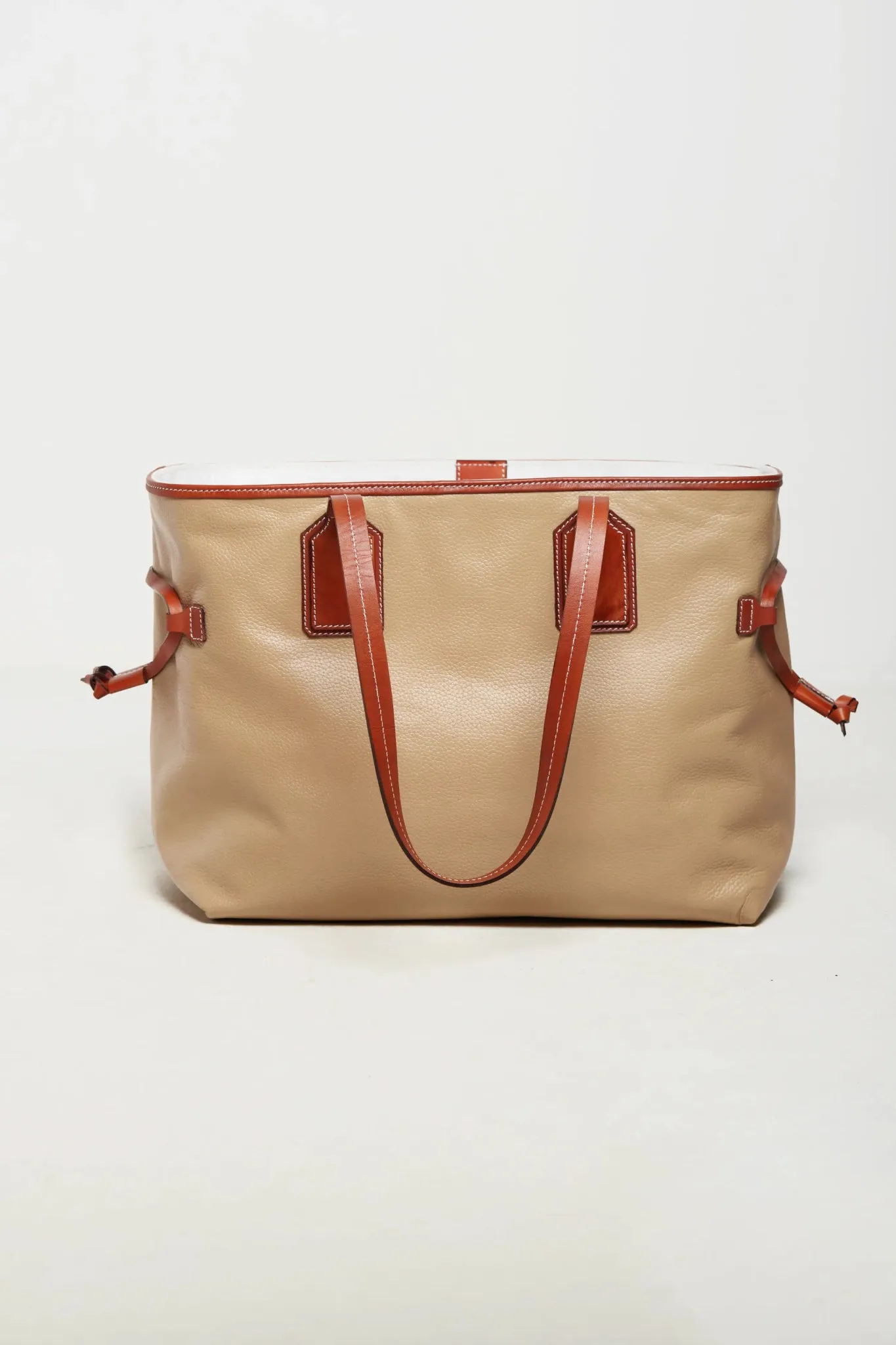 Taupe Odyssey Tote Bag 46