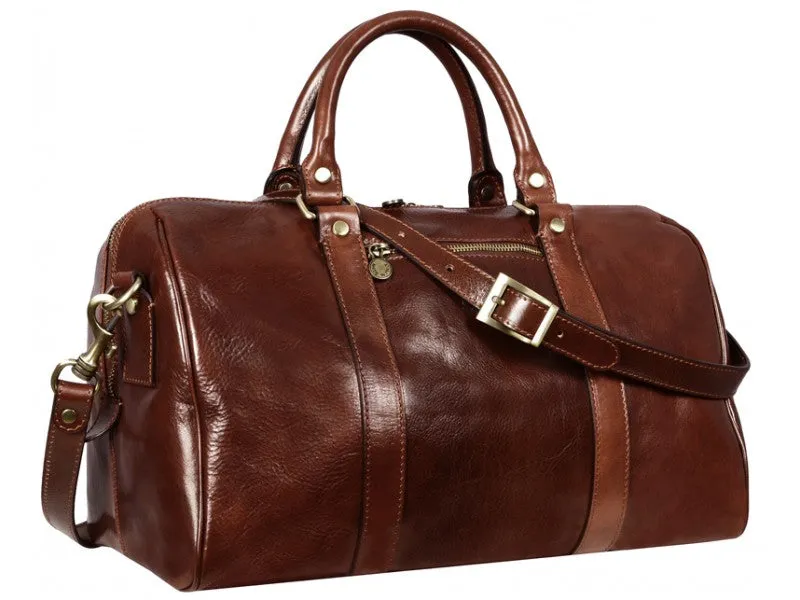 The Ambassadors - Small Leather Overnight Bag