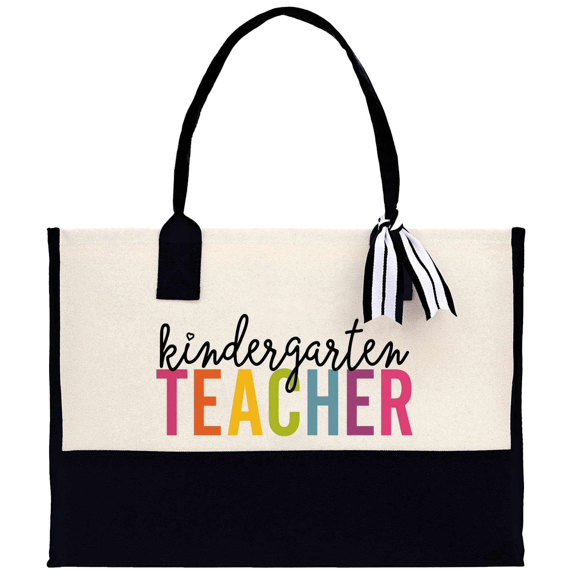 Third Grade Teacher Cotton Canvas Tote Bag Gift for Teachers Teacher Life Tote Bag Teacher Appreciation Gift Bag