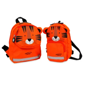 TOTS TODDLER BAG AND SLING BAG SET TIGER