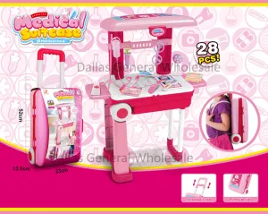 Toy 3-in-1 Doctor Suitcase Backpack Play Set Wholesale