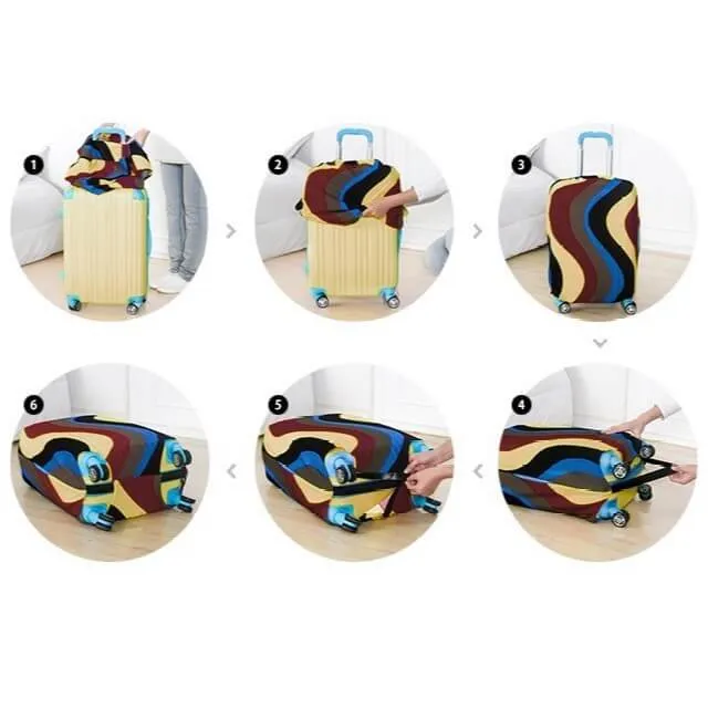 Tropical Hawaiian Flowers | Standard Design | Luggage Suitcase Protective Cover