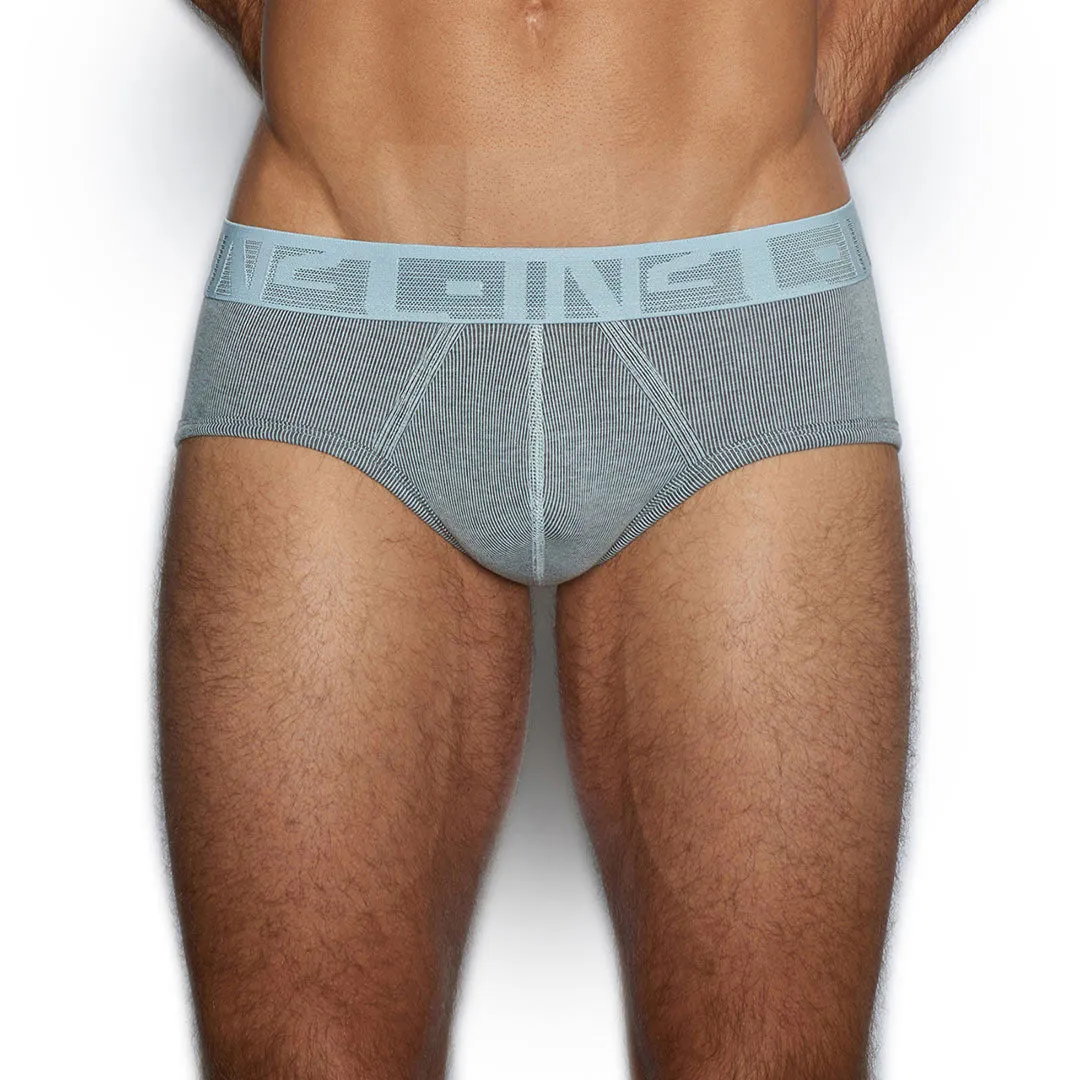 Undertone Mid Rise Brief Benn Blue