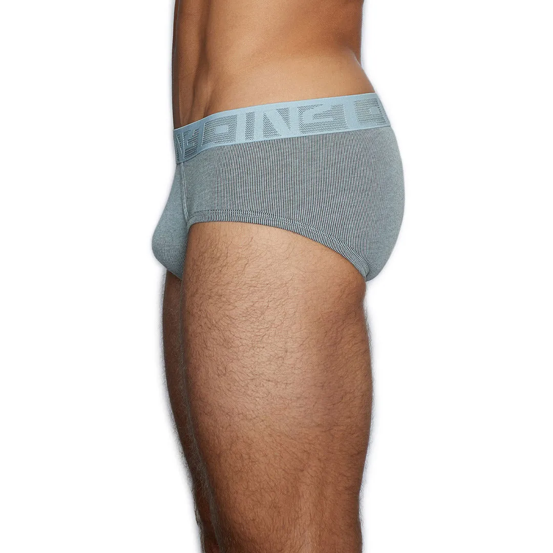 Undertone Mid Rise Brief Benn Blue