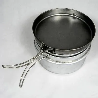 U.S Ali / S'Steel Mess Set. NOS. Silver.