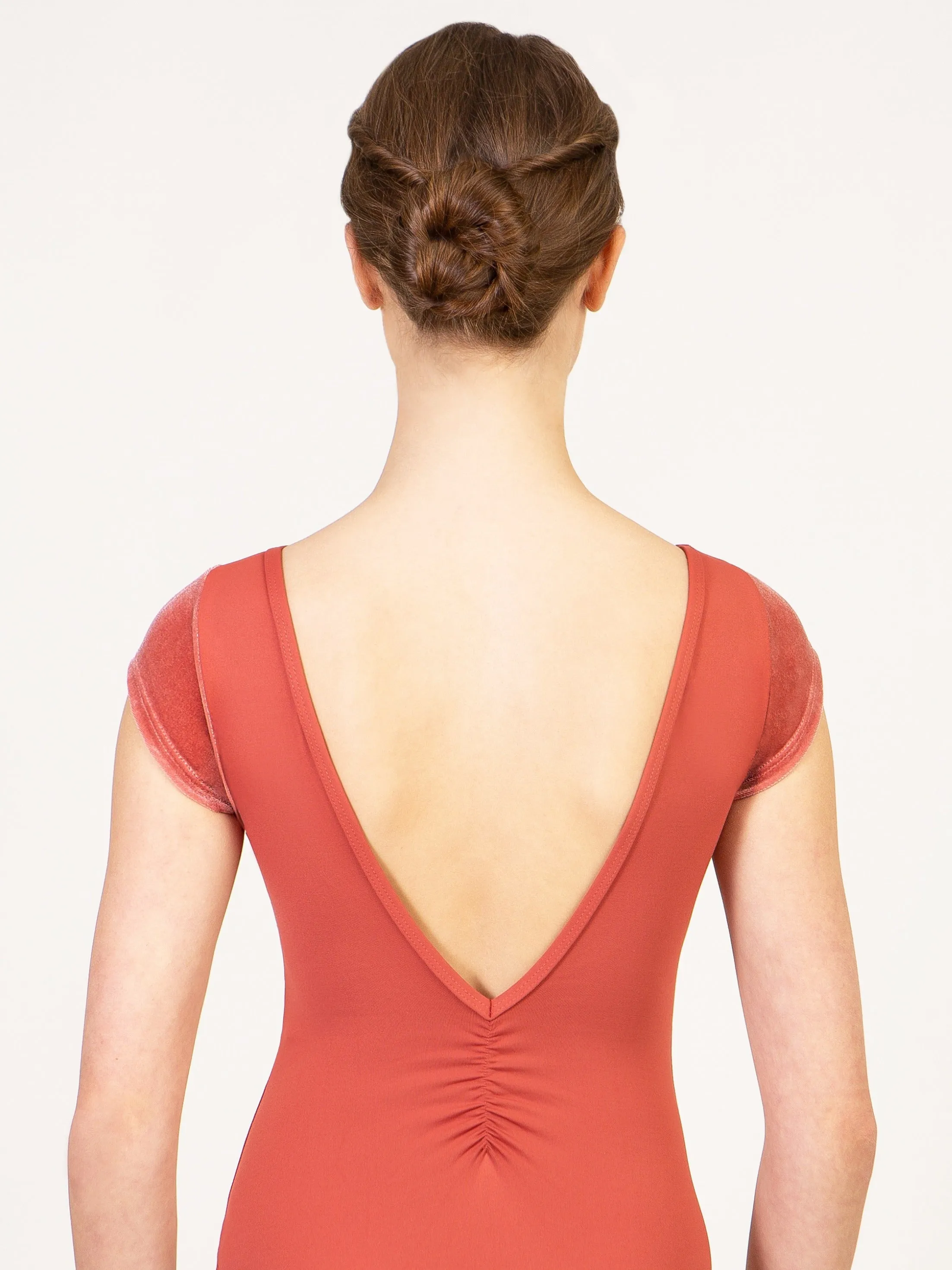 Velvet Empire Cap Sleeve Leotard