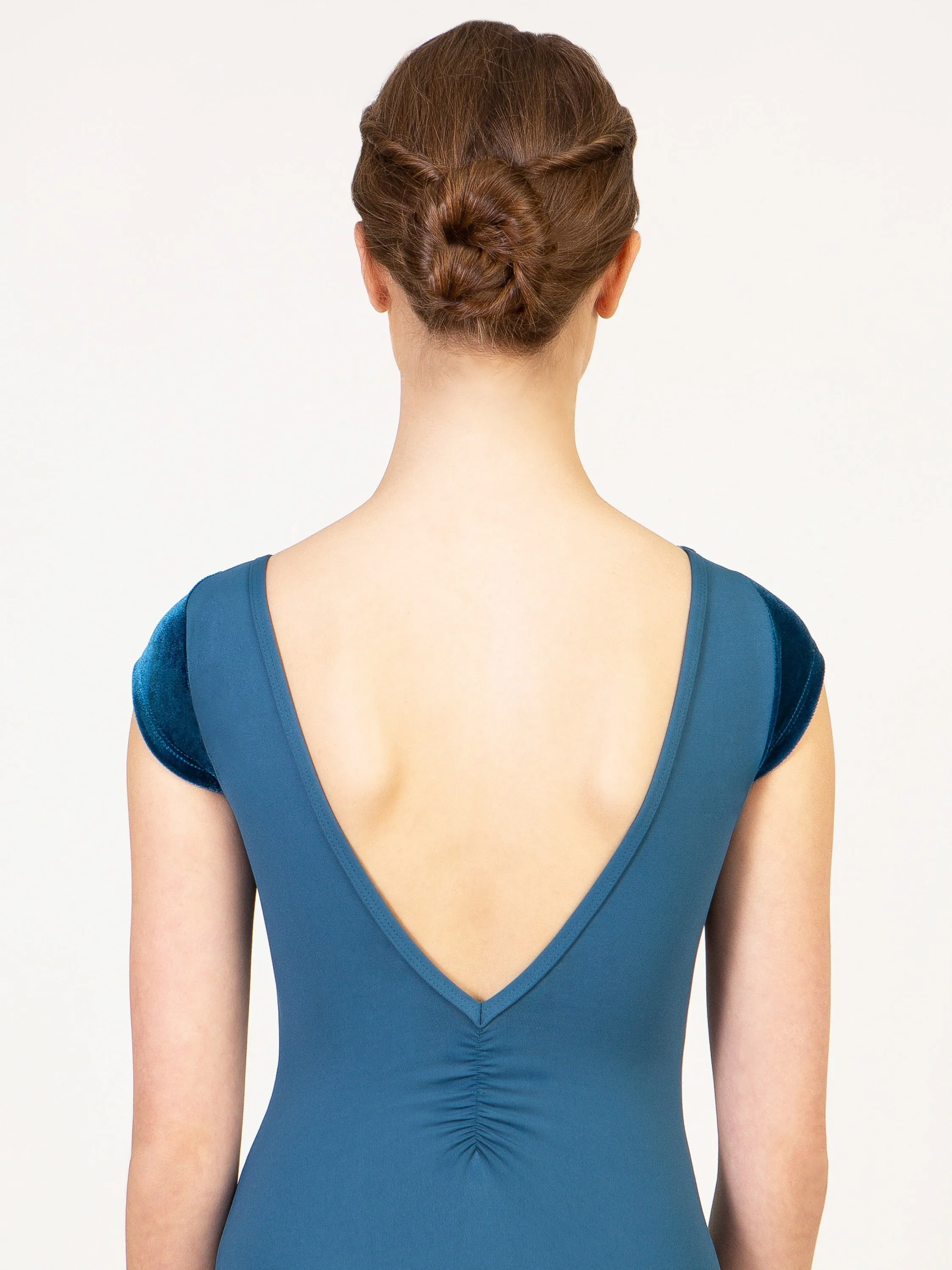 Velvet Empire Cap Sleeve Leotard