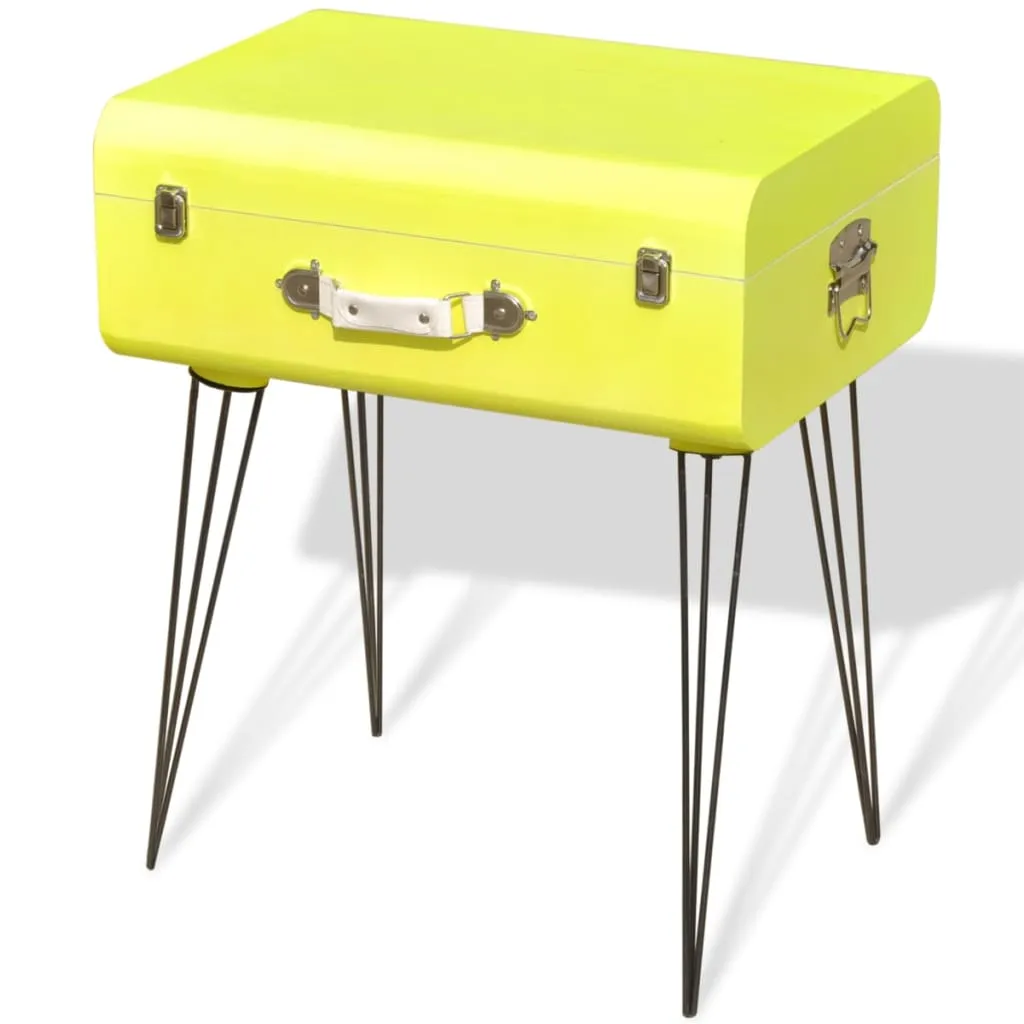 vidaXL Side Cabinet 49.5x36x60 cm Yellow