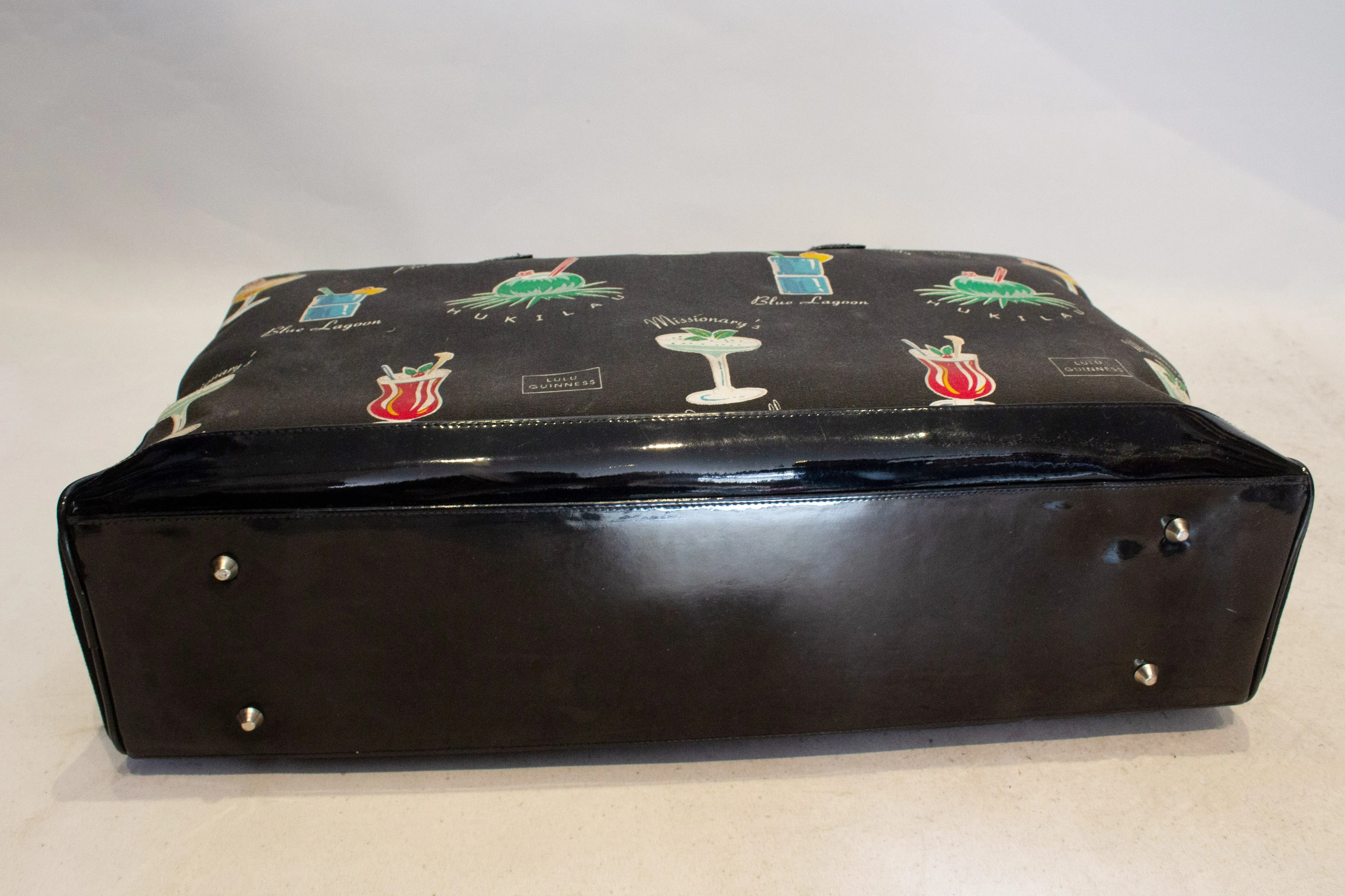 Vintage Lulu Guinness Cocktail Holdall