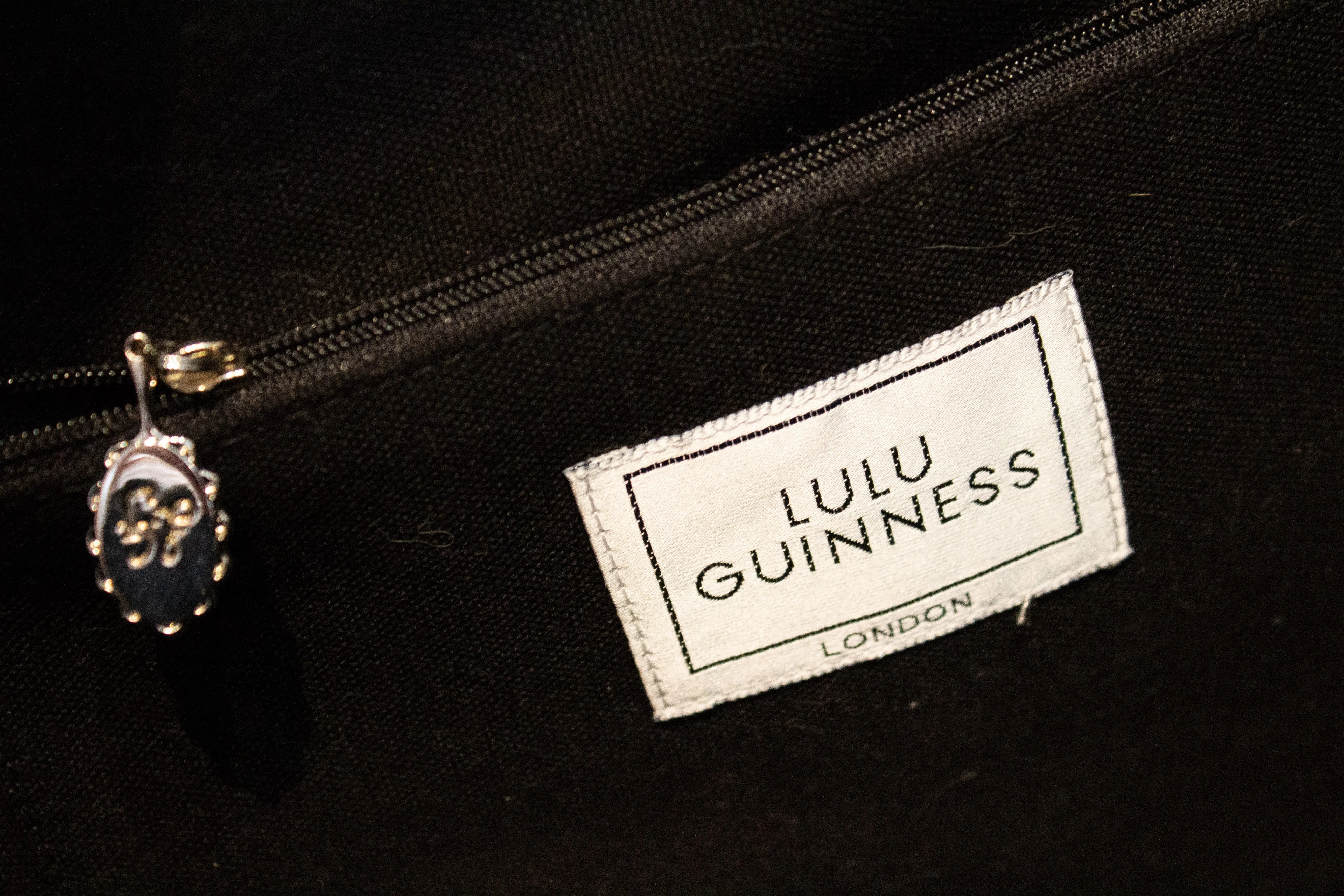 Vintage Lulu Guinness Cocktail Holdall