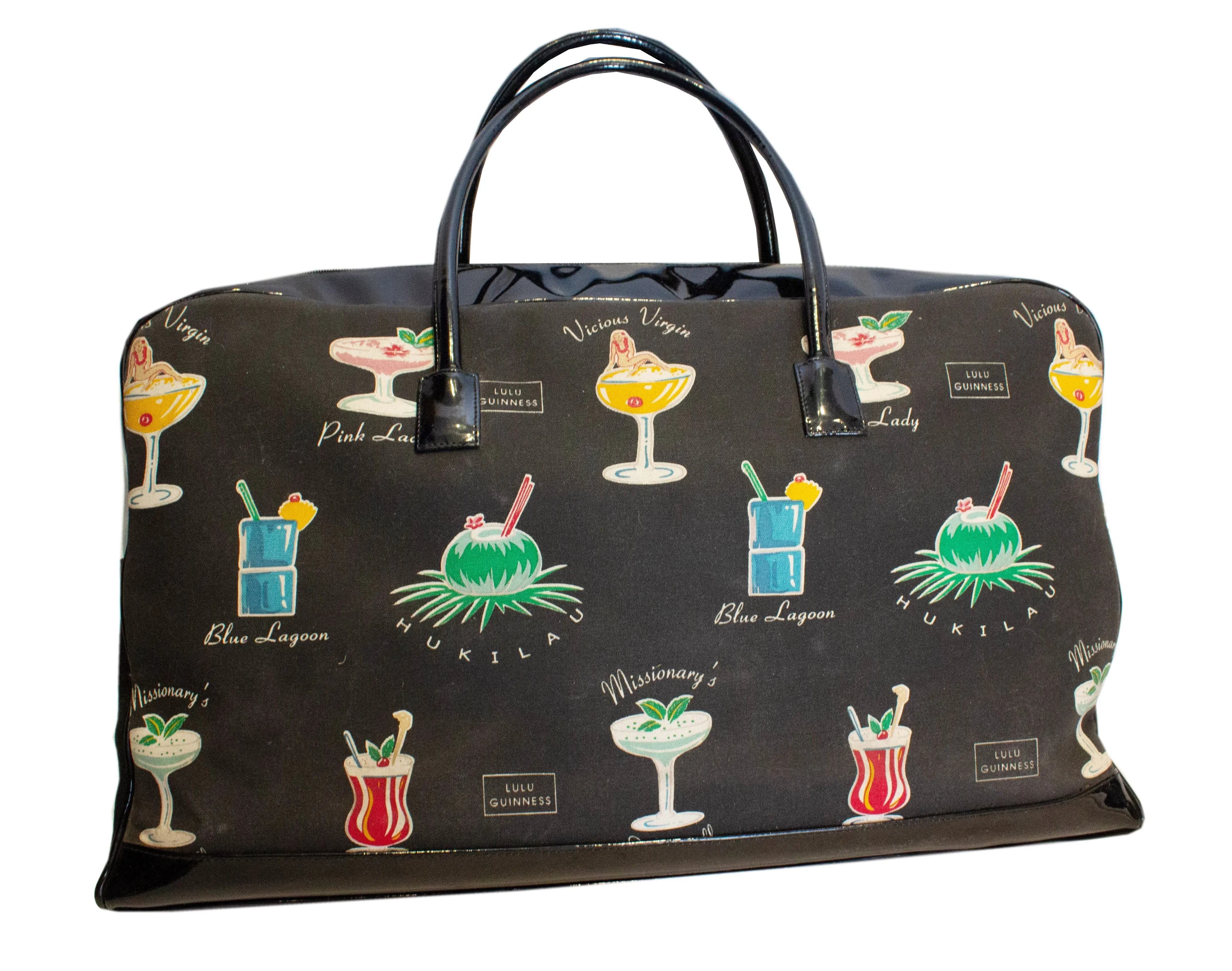 Vintage Lulu Guinness Cocktail Holdall