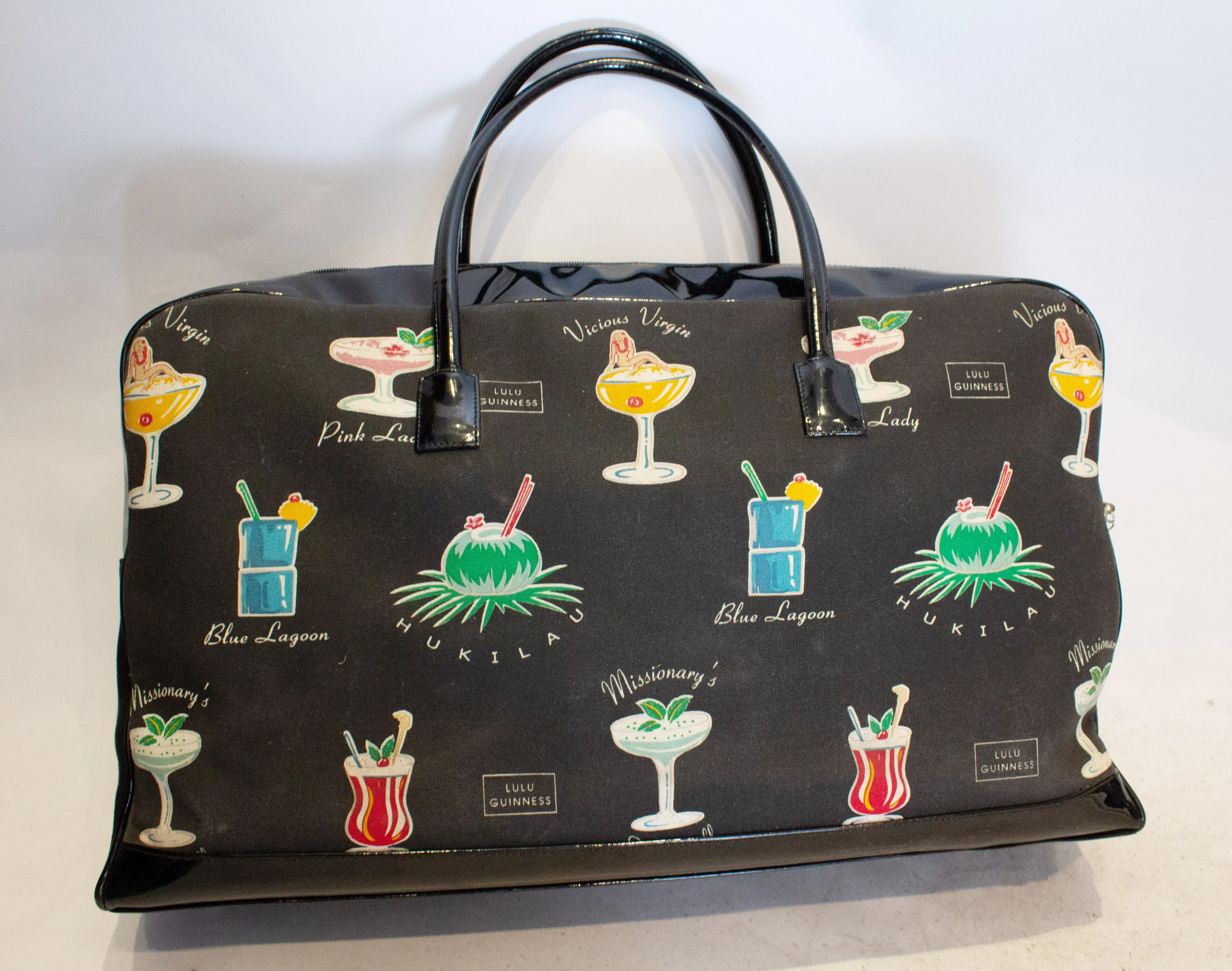Vintage Lulu Guinness Cocktail Holdall