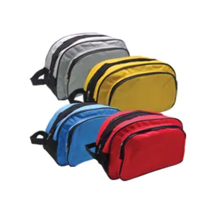 Wave Canvas Shoe Bag with Double Zip