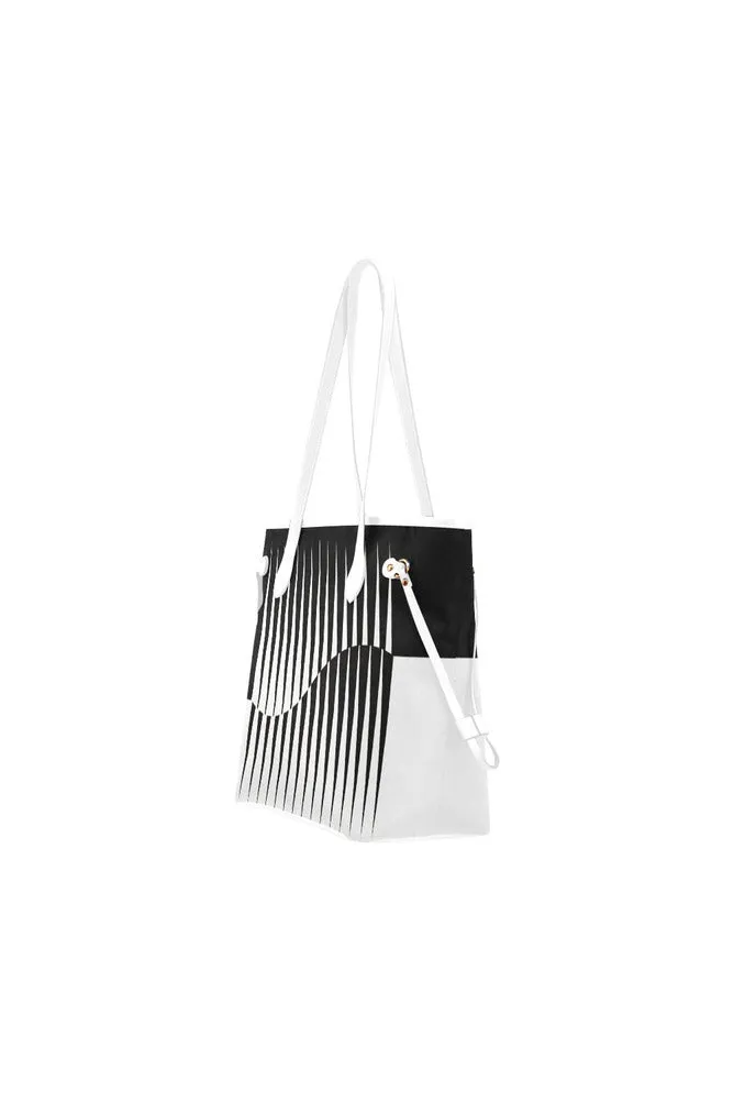 Waveform Clover Canvas Tote Bag