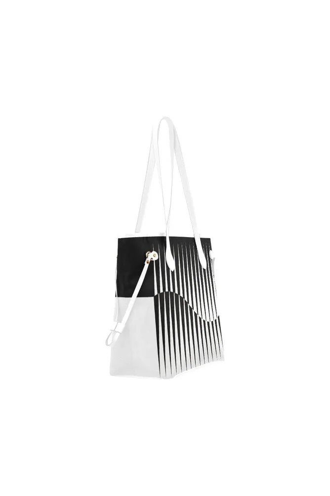 Waveform Clover Canvas Tote Bag