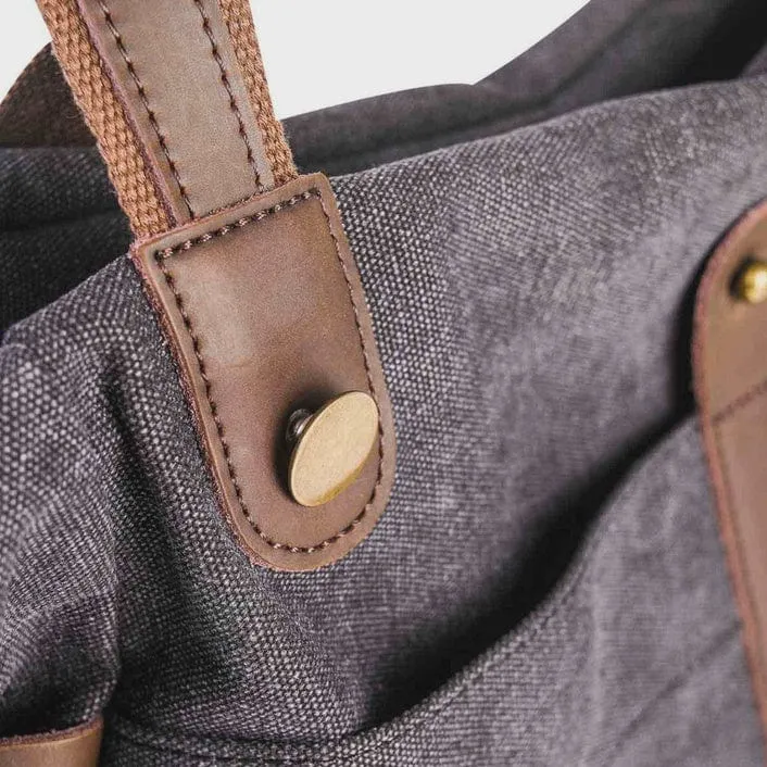 Zede Saint-Lazare - Weekend Travel Sports Bag -Black
